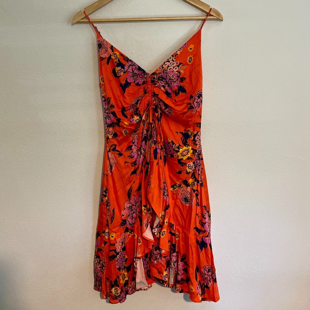 Free People Happy Heart Mini Dress